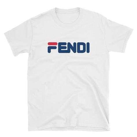 t shirt fendi fila|fila x fendi sneakers.